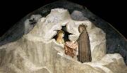 The Hermit Zosimus Giving a Cloak to Magdalene GIOTTO di Bondone